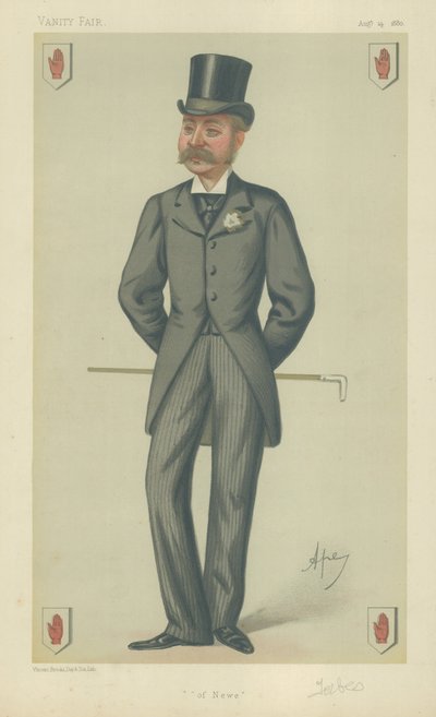 Sir Charles John Forbes door Carlo Pellegrini